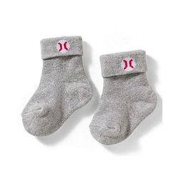 Cute Walk by Babyhug Non Terry Knit Ankle Length Anti Bacterial Socks With Stripes Pack Of 3 - Grey Blue & White