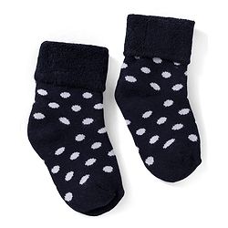 Cute Walk by Babyhug Non Terry Knit Ankle Length Anti Bacterial Socks With Polka Dot Design Pack Of 3 - Pink White & Black