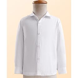 Babyhug Knit Full Sleeves Solid & Striped 3 Piece Party Suit with Bow - Light Blue