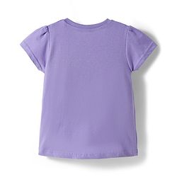 Babyhug Cotton Knit Half Sleeves T-Shirts with Tropical Theme Print Pack of 3 - Pink Orange & Lavender