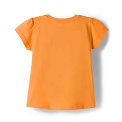 Babyhug Cotton Knit Half Sleeves T-Shirts with Tropical Theme Print Pack of 3 - Pink Orange & Lavender
