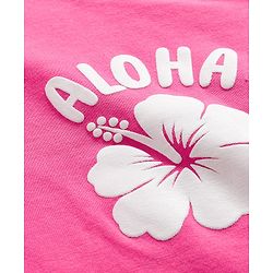 Babyhug Cotton Knit Half Sleeves T-Shirts with Tropical Theme Print Pack of 3 - Pink Orange & Lavender