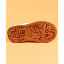 Cute Walk by Babyhug Formal & Party Wear Shoes With Velcro Closure - Light Brown