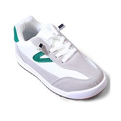 Cute Walk by Babyhug Lace Up Solid Sneaker Shoes - Green