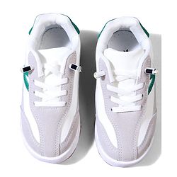 Cute Walk by Babyhug Lace Up Solid Sneaker Shoes - Green