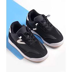 Cute Walk by Babyhug Lace Up Solid Sneaker Shoes - Green