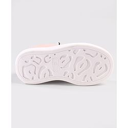 Cute Walk by Babyhug Solid Color Sneakers - Black