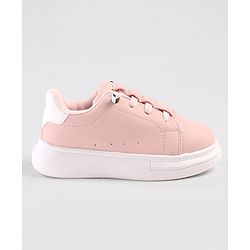 Cute Walk by Babyhug Solid Color Sneakers - Black