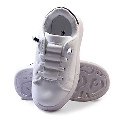 Cute Walk by Babyhug Solid Color Sneakers - Black