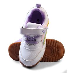 Cute Walk by Babyhug Velcro Closure Sneakers with Fashion Print - Navy Blue