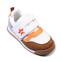 Cute Walk by Babyhug Velcro Closure Sneakers - Orange