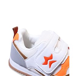 Cute Walk by Babyhug Velcro Closure Sneakers - Orange