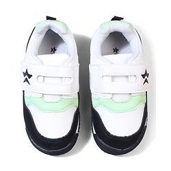 Cute Walk by Babyhug Velcro Closure Sneakers - Orange