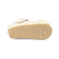 Cute Walk by Babyhug Velcro Closure Booties With Bow Applique - Pink