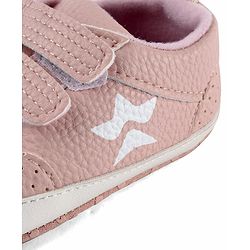 Cute Walk by Babyhug Velcro Closure Solid Booties - Pink