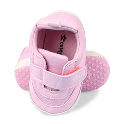 Cute Walk by Babyhug Velcro Closure Solid Booties - Blue
