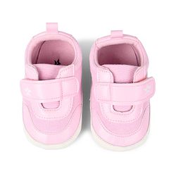 Cute Walk by Babyhug Velcro Closure Solid Booties - Blue