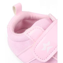 Cute Walk by Babyhug Velcro Closure Solid Booties - Blue