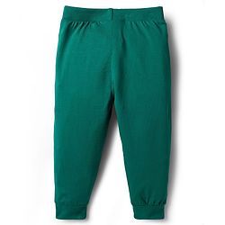 Babyhug Single Jersey Knit Full Length Solid Lounge Pants with Text Print Pack of 3 - Green Red & Grey