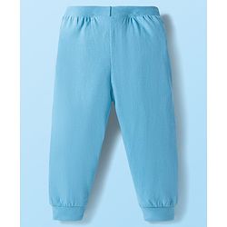 Babyhug Single Jersey Knit Full Length Lounge Pants With Dino Print Pack of 5 - Multicolor