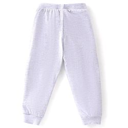 Babyhug Single Jersey Knit Full Length Solid Colour Lounge Pant Pack Of 5 - Multicolour