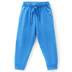 Babyhug Single Jersey Knit Full Length Solid Colour Lounge Pant Pack Of 5 - Multicolour