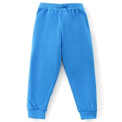 Babyhug Single Jersey Knit Full Length Solid Colour Lounge Pant Pack Of 5 - Multicolour