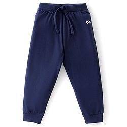 Babyhug Single Jersey Knit Full Length Solid Colour Lounge Pant Pack Of 5 - Multicolour