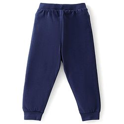 Babyhug Single Jersey Knit Full Length Solid Colour Lounge Pant Pack Of 5 - Multicolour