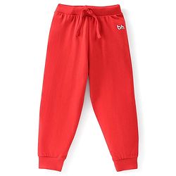 Babyhug Single Jersey Knit Full Length Solid Colour Lounge Pant Pack Of 5 - Multicolour