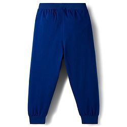 Babyhug Single Jersey Knit Full Length Solid Color Lounge Pants Pack of 5 -Multicolor