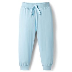 Babyhug Single Jersey Knit Full Length Solid Color Lounge Pants Pack of 5 -Multicolor