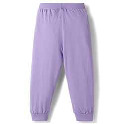 Babyhug Single Jersey Knit Full Length Solid Color Lounge Pants Pack of 5 -Multicolor