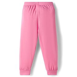 Babyhug Single Jersey Knit Full Length Solid Color Lounge Pants Pack of 5 -Multicolor