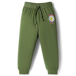 Babyhug Single Jersey Knit Full Length Lounge Pant With Floral Print Pack Of 5 - Multicolour