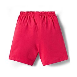 Babyhug Single Jersey Knit Mid Thigh Striped & Number Printed Shorts Pack of 3 - Multicolor