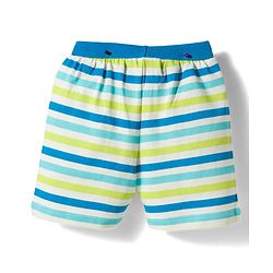 Babyhug Single Jersey Knit Mid Thigh Sea Life Printed & Striped  Shorts Pack Of 3 - Multicolour