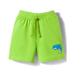 Babyhug Single Jersey Knit Mid Thigh Sea Life Printed & Striped  Shorts Pack Of 3 - Multicolour