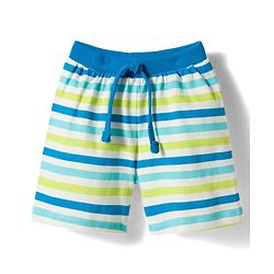 Babyhug Single Jersey Knit Mid Thigh Sea Life Printed & Striped  Shorts Pack Of 3 - Multicolour