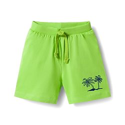 Babyhug Single Jersey Knit Mid Thigh Beach Theme Printed Shorts Pack of 3 - Multicolour