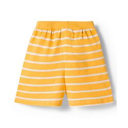 Babyhug 100% Cotton Single Jersey Knit Mid Thigh Striped & Dino Printed Shorts Pack of 3 - Multicolour