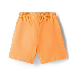 Babyhug Single Jersey Knit Mid Thigh Striped & Tree Printed Shorts Pack of 3 - Navy Blue Orange & White