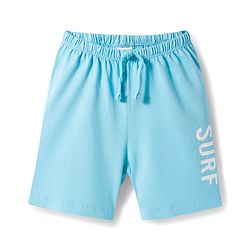 Babyhug 100% Cotton Single Jersey Knit Mid Thigh Striped & Pineapple Printed Shorts Pack of 3 - Multicolor