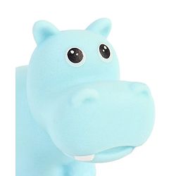 Babyhug Squeeze Bath Toy - Pack Of 6| Jungle Adventure Set With Giraffe, Hippo, Rhino, Bear, Monkey & Lion Characters| Perfect Gifting Toy| Non Toxic| BIS Certified