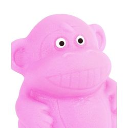 Babyhug Squeeze Bath Toy - Pack Of 6| Jungle Adventure Set With Giraffe, Hippo, Rhino, Bear, Monkey & Lion Characters| Perfect Gifting Toy| Non Toxic| BIS Certified