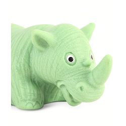 Babyhug Squeeze Bath Toy - Pack Of 6| Jungle Adventure Set With Giraffe, Hippo, Rhino, Bear, Monkey & Lion Characters| Perfect Gifting Toy| Non Toxic| BIS Certified