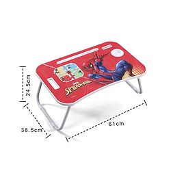 Babyhug Disney Spiderman Theme Multi Purpose Desktop Table| Table with Ludo| Durable, Non-Slip & Space Saving| Compact Fold| Perfect For Gifting| BIS Certified