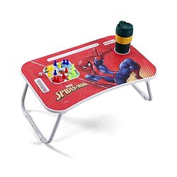 Babyhug Disney Spiderman Theme Multi Purpose Desktop Table| Table with Ludo| Durable, Non-Slip & Space Saving| Compact Fold| Perfect For Gifting| BIS Certified
