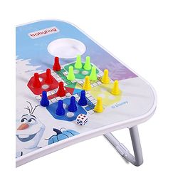 Babyhug Disney Spiderman Theme Multi Purpose Desktop Table| Table with Ludo| Durable, Non-Slip & Space Saving| Compact Fold| Perfect For Gifting| BIS Certified