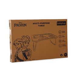 Babyhug Disney Spiderman Theme Multi Purpose Desktop Table| Table with Ludo| Durable, Non-Slip & Space Saving| Compact Fold| Perfect For Gifting| BIS Certified